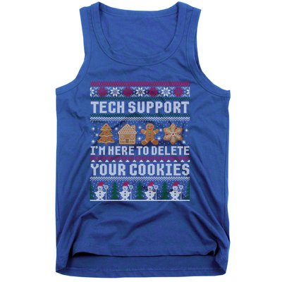 Funny Christmas Tech Supporgift Computer Programmer Gift Tank Top