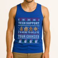 Funny Christmas Tech Supporgift Computer Programmer Gift Tank Top