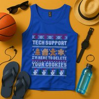 Funny Christmas Tech Supporgift Computer Programmer Gift Tank Top