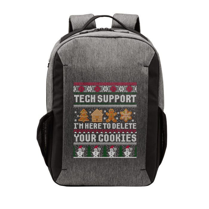 Funny Christmas Tech Supporgift Computer Programmer Gift Vector Backpack