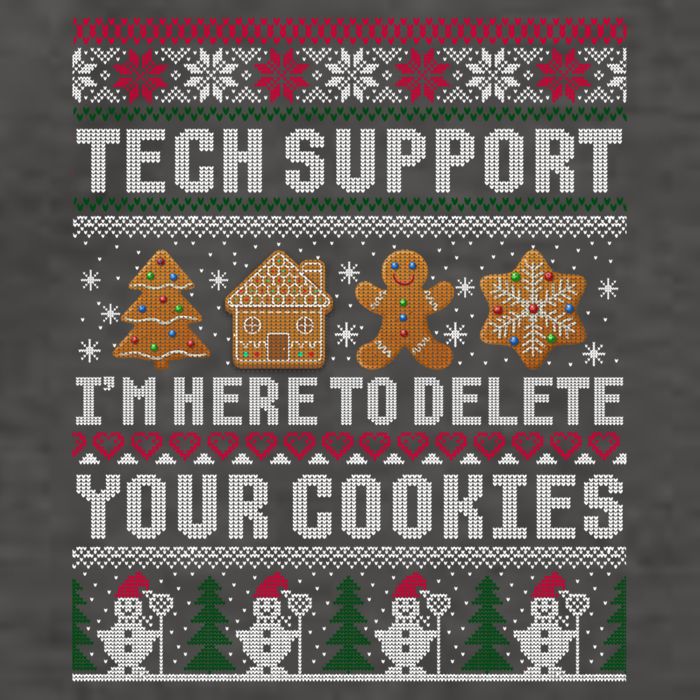 Funny Christmas Tech Supporgift Computer Programmer Gift Vector Backpack