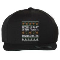 Funny Christmas Tech Supporgift Computer Programmer Gift Wool Snapback Cap
