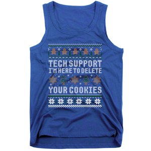 Funny Christmas Tech Supporgift Computer Programmer Gift Tank Top