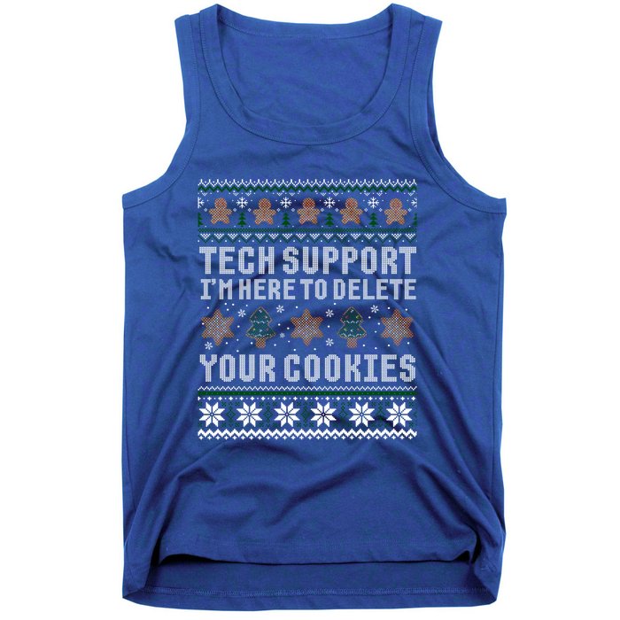 Funny Christmas Tech Supporgift Computer Programmer Gift Tank Top