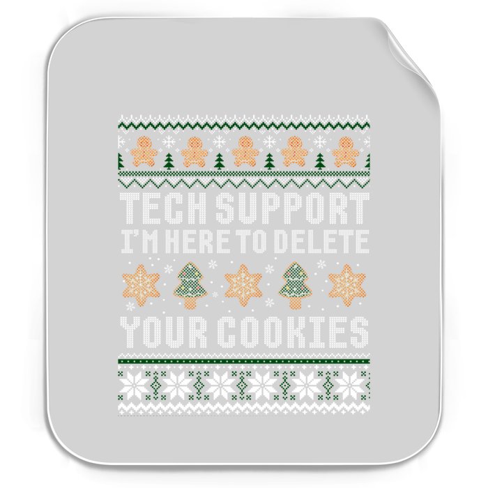 Funny Christmas Tech Supporgift Computer Programmer Gift Permanent Decal Sticker