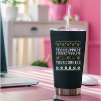 Funny Christmas Tech Supporgift Computer Programmer Gift Permanent Decal Sticker