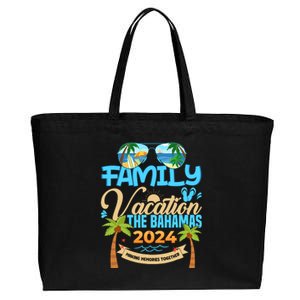 Family Cruise The Bahamas 2024 Summer Matching Vacation 2024 Cotton Canvas Jumbo Tote