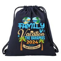 Family Cruise The Bahamas 2024 Summer Matching Vacation 2024 Drawstring Bag