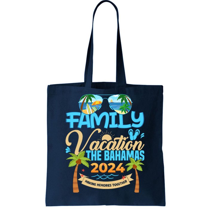 Family Cruise The Bahamas 2024 Summer Matching Vacation 2024 Tote Bag