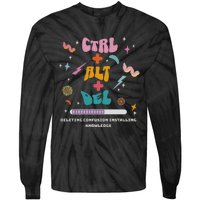 Funny Computer Technology Teacher Quote Tie-Dye Long Sleeve Shirt