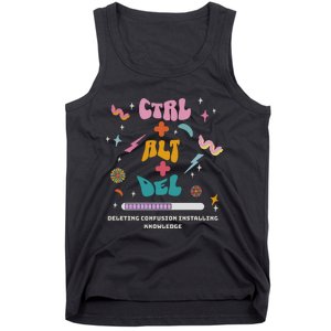 Funny Computer Technology Teacher Quote Tank Top