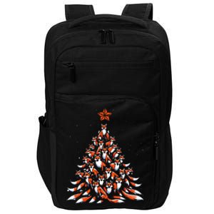 Fox Christmas Tree Fox Xmas Tree Impact Tech Backpack