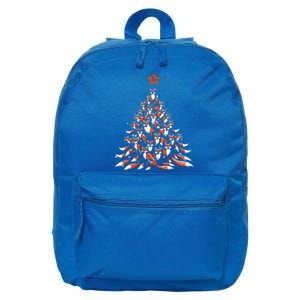 Fox Christmas Tree Fox Xmas Tree 16 in Basic Backpack