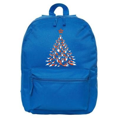 Fox Christmas Tree Fox Xmas Tree 16 in Basic Backpack