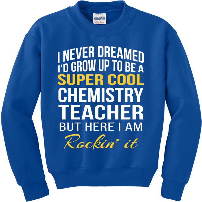 Funny Chemistry Teacher Gift Funny Gift Great Gift Kids Sweatshirt