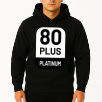 Funny Computer Tech Power Supply Novelty Designed Hoodie