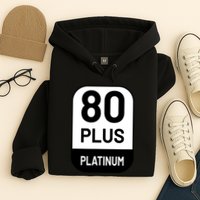 Funny Computer Tech Power Supply Novelty Designed Hoodie