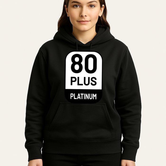 Funny Computer Tech Power Supply Novelty Designed Hoodie