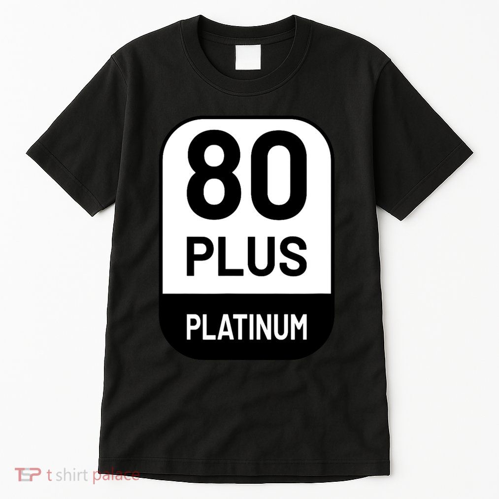Funny Computer Tech Power Supply Novelty Designed Tall T-Shirt