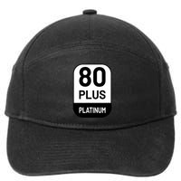Funny Computer Tech Power Supply Novelty Designed 7-Panel Snapback Hat