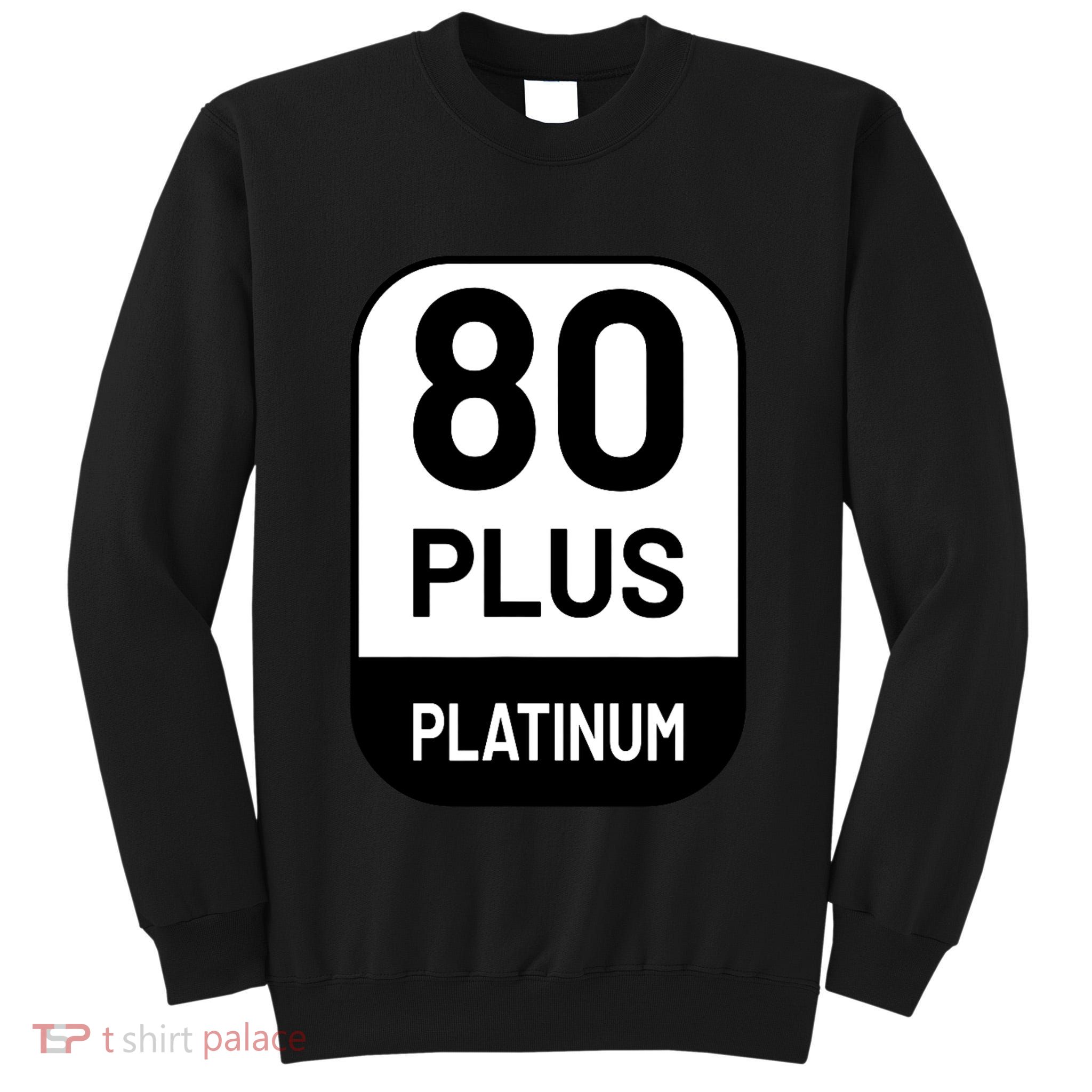Funny Computer Tech Power Supply Novelty Designed Tall Sweatshirt