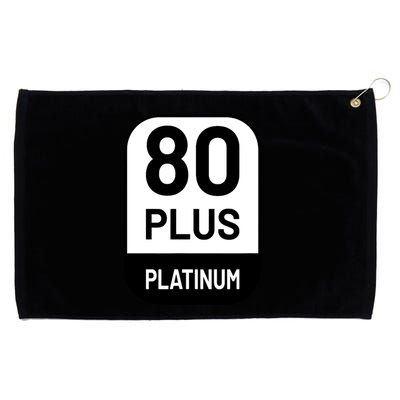 Funny Computer Tech Power Supply Novelty Designed Grommeted Golf Towel