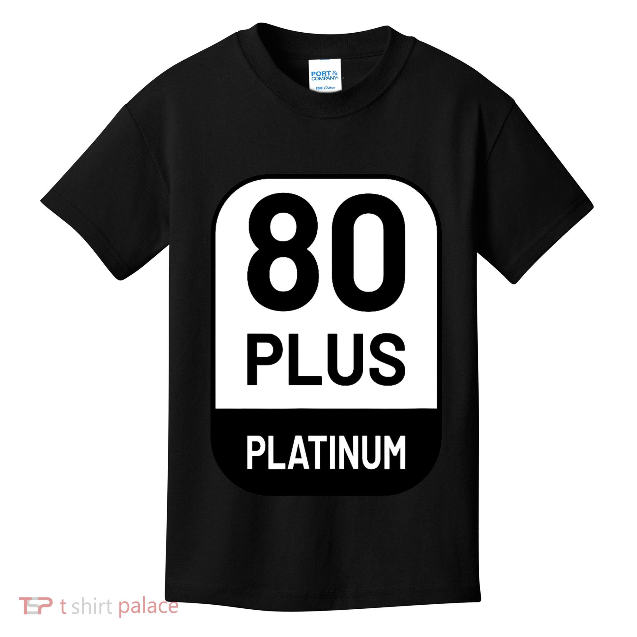 Funny Computer Tech Power Supply Novelty Designed Kids T-Shirt