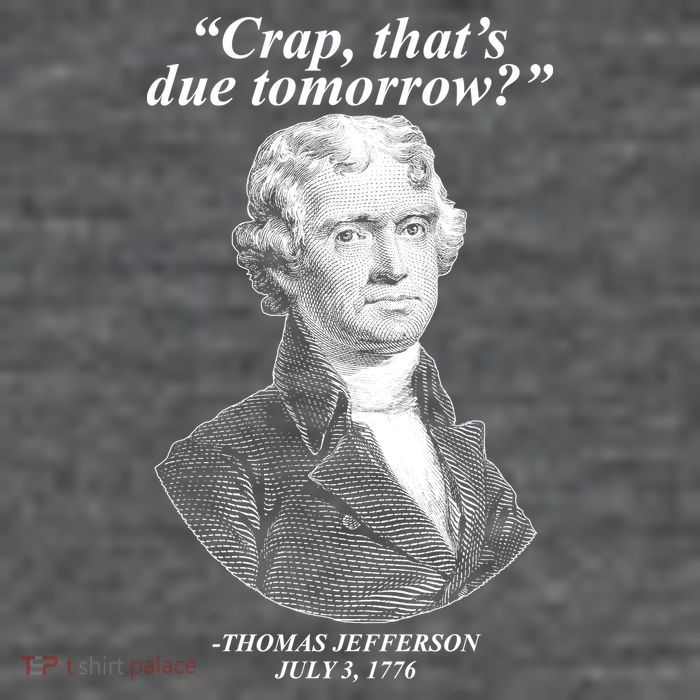 Funny Crap Thats Due Tomorrow Thomas Jefferson Mesh Reversible Basketball Jersey Tank
