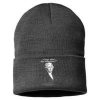 Funny Crap Thats Due Tomorrow Thomas Jefferson Sustainable Knit Beanie