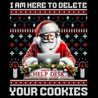 Funny Christmas Tech Support Computer Programmer Great Gift Drawstring Bag