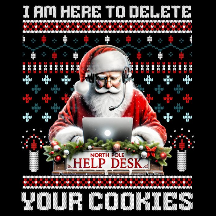 Funny Christmas Tech Support Computer Programmer Great Gift Drawstring Bag
