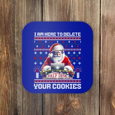 Funny Christmas Tech Support Computer Programmer Great Gift Coaster