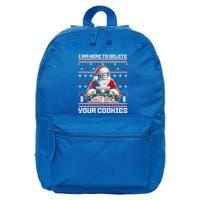 Funny Christmas Tech Support Computer Programmer Great Gift 16 in Basic Backpack