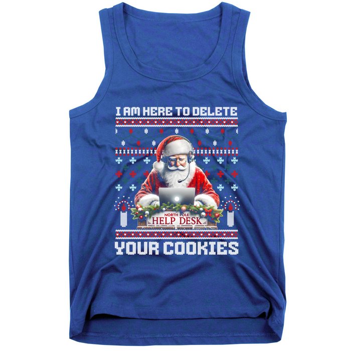 Funny Christmas Tech Support Computer Programmer Great Gift Tank Top