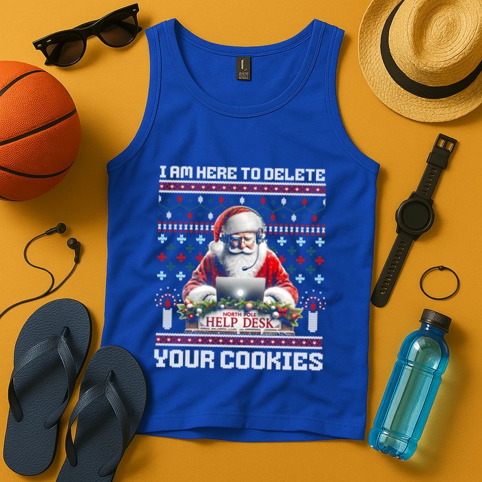 Funny Christmas Tech Support Computer Programmer Great Gift Tank Top