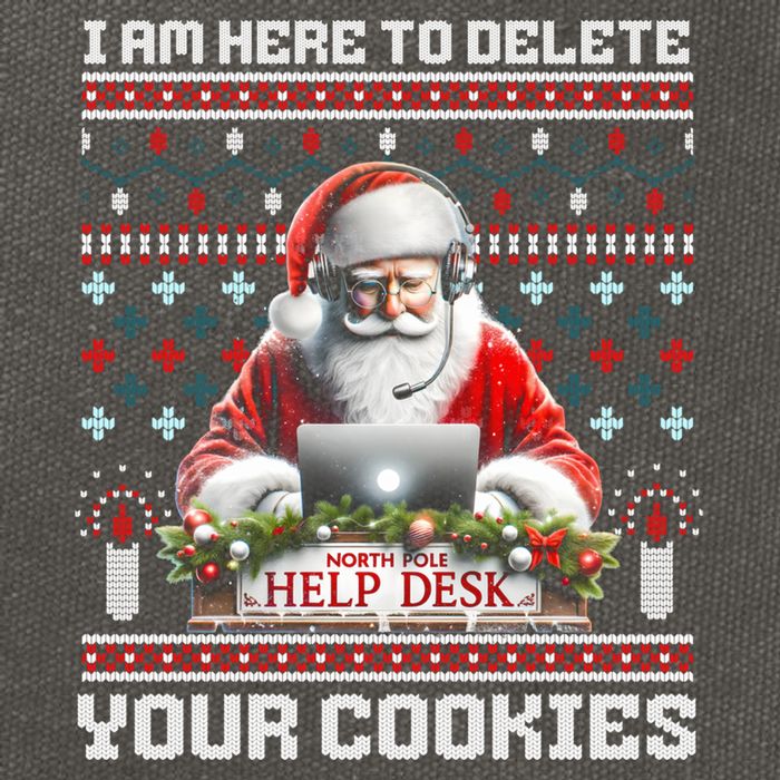Funny Christmas Tech Support Computer Programmer Great Gift Cotton Canvas Backpack