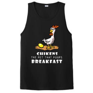 Funny Chickens The Pet That Poops Breakfast PosiCharge Competitor Tank