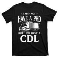 Funny CDL Trucker T-Shirt