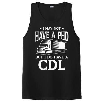 Funny CDL Trucker PosiCharge Competitor Tank