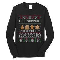 Funny Christmas Tech Support Computer Programmer Xmas Long Sleeve Shirt