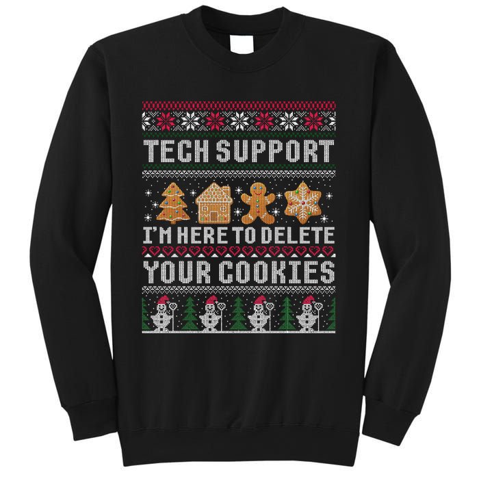 Funny Christmas Tech Support Computer Programmer Xmas Sweatshirt