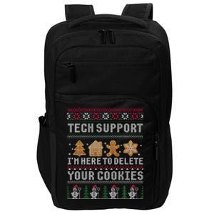 Funny Christmas Tech Support Computer Programmer Xmas Impact Tech Backpack