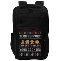 Funny Christmas Tech Support Computer Programmer Xmas Impact Tech Backpack