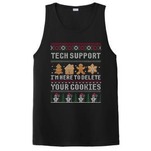 Funny Christmas Tech Support Computer Programmer Xmas PosiCharge Competitor Tank