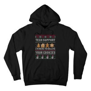 Funny Christmas Tech Support Computer Programmer Xmas Tall Hoodie