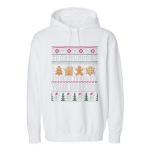 Funny Christmas Tech Support Computer Programmer Xmas Garment-Dyed Fleece Hoodie