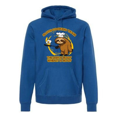 Family Cooking Team Head Gift Premium Hoodie