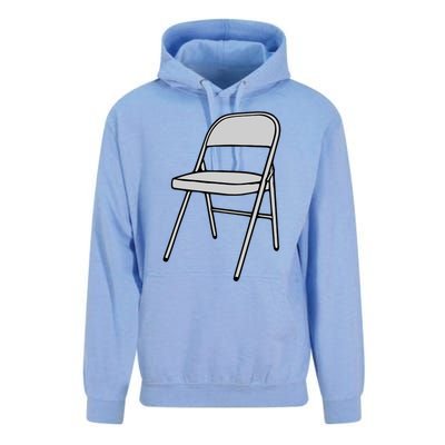 Folding Chair Trending Meme Unisex Surf Hoodie