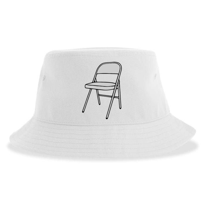 Folding Chair Trending Meme Sustainable Bucket Hat