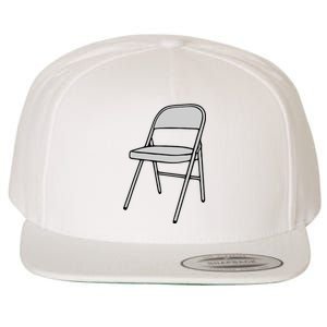 Folding Chair Trending Meme Wool Snapback Cap